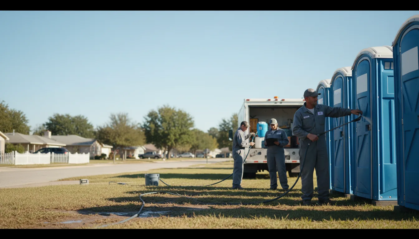 Long-Term Portable Toilet Rental in Chelsea, AL near me